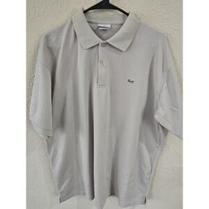 Lacoste Men's Polo Shirt, Beige, Size 7 Or 2X